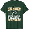 Grandpaw Dog Grandpa Grandfather Grand Paw Vintage Men T-Shirt