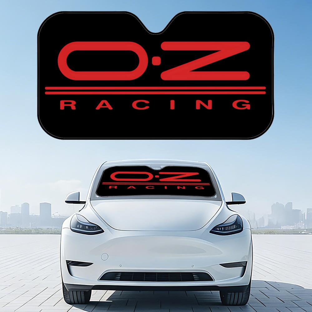 OZ O.Z Racing Sun Visor Reusable Aluminum Foil UV Protector Heat Three-layer Insulation Windshield SunshadesWindshield Sunshades 1