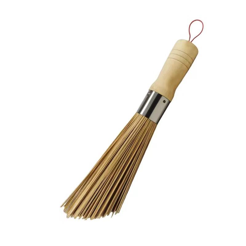 

Bamboo Pot Brush with Wooden Handle