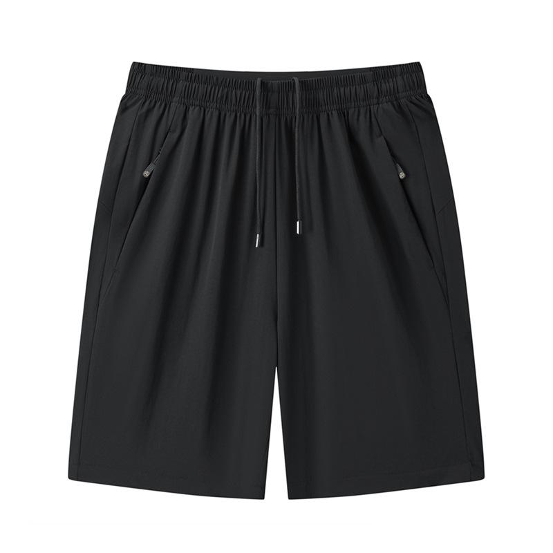 Men's Plus Size Quick-Drying Ice Silk Beach Shorts