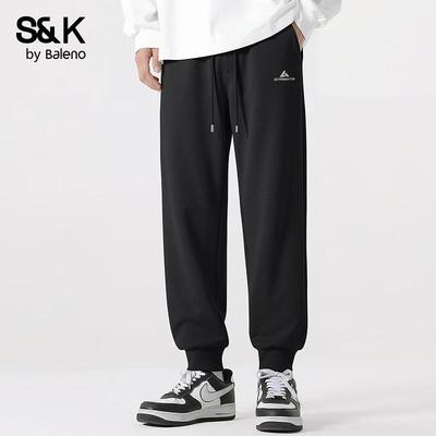 Baleno Men's S&K Series Cuffed Jogger Pants