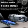 120W vysoce výkonný vysavač do auta Přenosný bezdrátový ruční vysavač Malý stolní vysavač pro domácnost