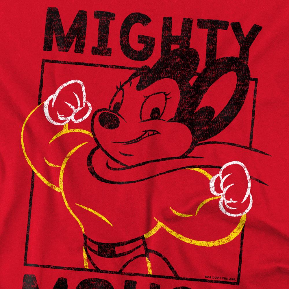 Mighty Mouse Mens Break the Box T-Shirt