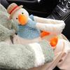 Car Tissue Box Cover, Duck Character Case with Soft Fabric Form for Convenient Tissue Access and a Cheerful Accent in Bathroom, Kitchen, Living Room