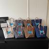 Spring and Summer Embroidery Spotted Dog Underarm Hand Bag Shoulder Bag Simple Tote Bag Messenger Bag Women