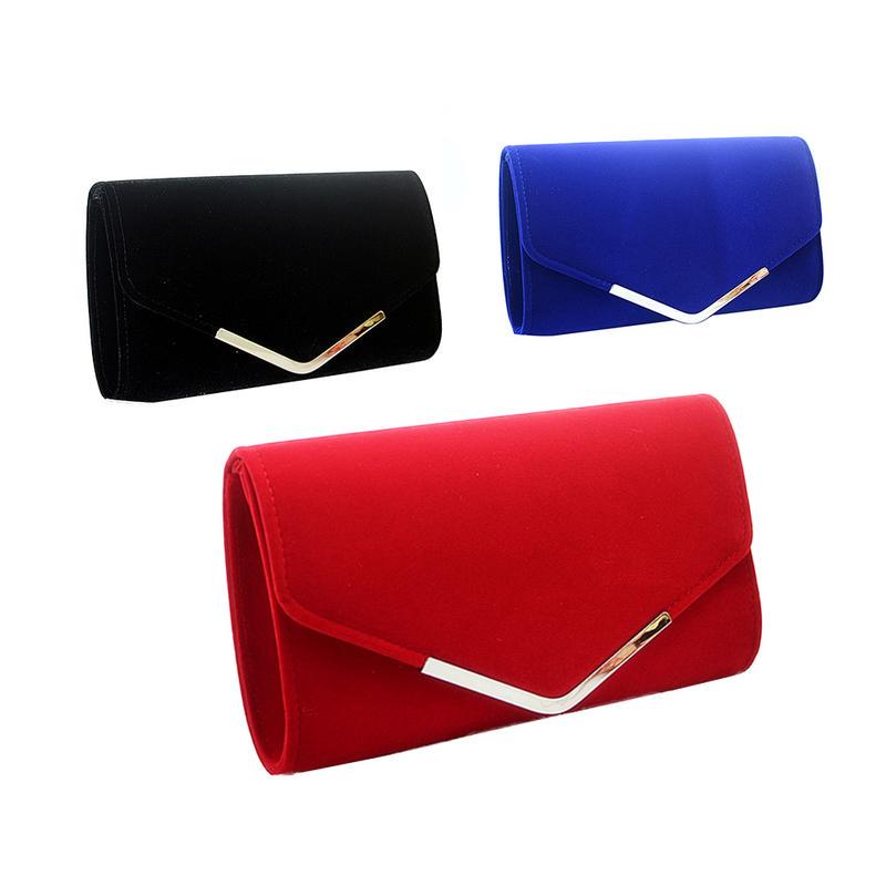 

Стильный и простой конверт Сумка Плюшевое металлическое украшение Noble Роскошный Чистый цвет Ручная сумка Одна сумка на плечо Ужин Свадебные платья