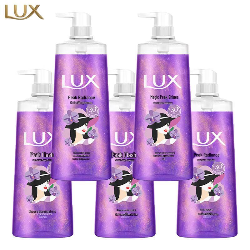 LUX Mood Fragrance Body Wash, Orchid Ebony & Rich Woody Scent