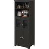 Kitchen cabinet, buffet, kitchenware organizer, storage furniture with multiple compartments. Dimensions: 60 cm in length x 30 cm in depth x 162 cm