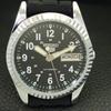 SEIKO 5 VINTAGE REFURBISHED AUTOMATIC 6309A JAPAN MENS BLACK WATCH a441598-1 Sk-a441598