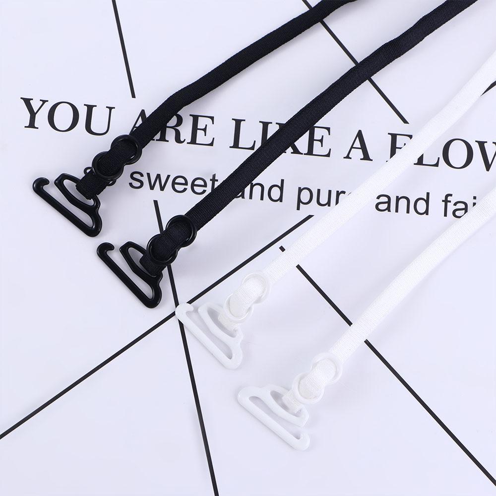 Accessories Solid Color Cross Adjustable Bra Belt Pectoral Girdle Bra Straps Shoulder Straps