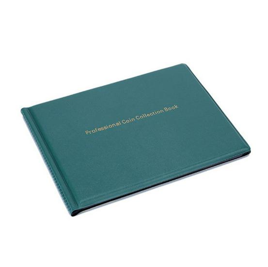 PVC Coin Album: Portable 10-Page, 24-Grid Storage for Coin Collection