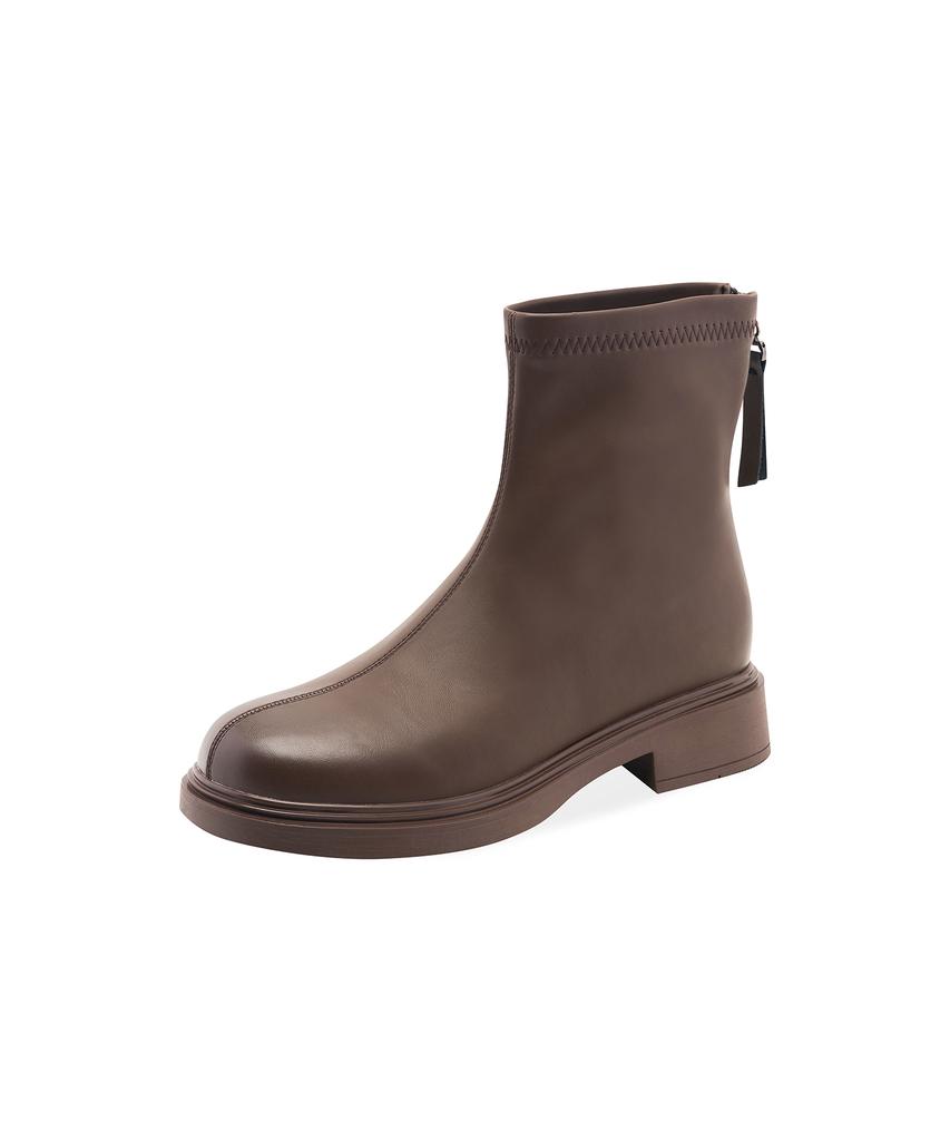 Spur Karen Mid-Ankle Chelsea Stretch Boots - Sa9057 (2 Colors) 3.5Cm