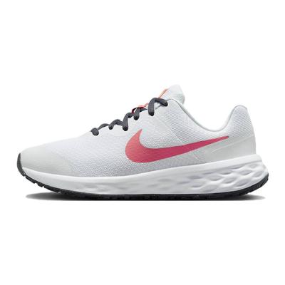 Revolution 6 GS Bequeme Sportliche Rutschfeste Langlebige Low-Top Kinder Laufschuhe Kinder Sneaker Weiß DD1096-101