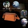 Whatna Tanned Natural Cowhide Leather Shoulder Bag for Body Chest Genuine Shoulder Crossbody Commuter School Business Bicycle 13703 Antique-Style Men,