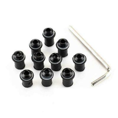 CNC Bolzen Schraube Kit Aluminium + kunststoff Verkleidung Bildschirm Motorrad