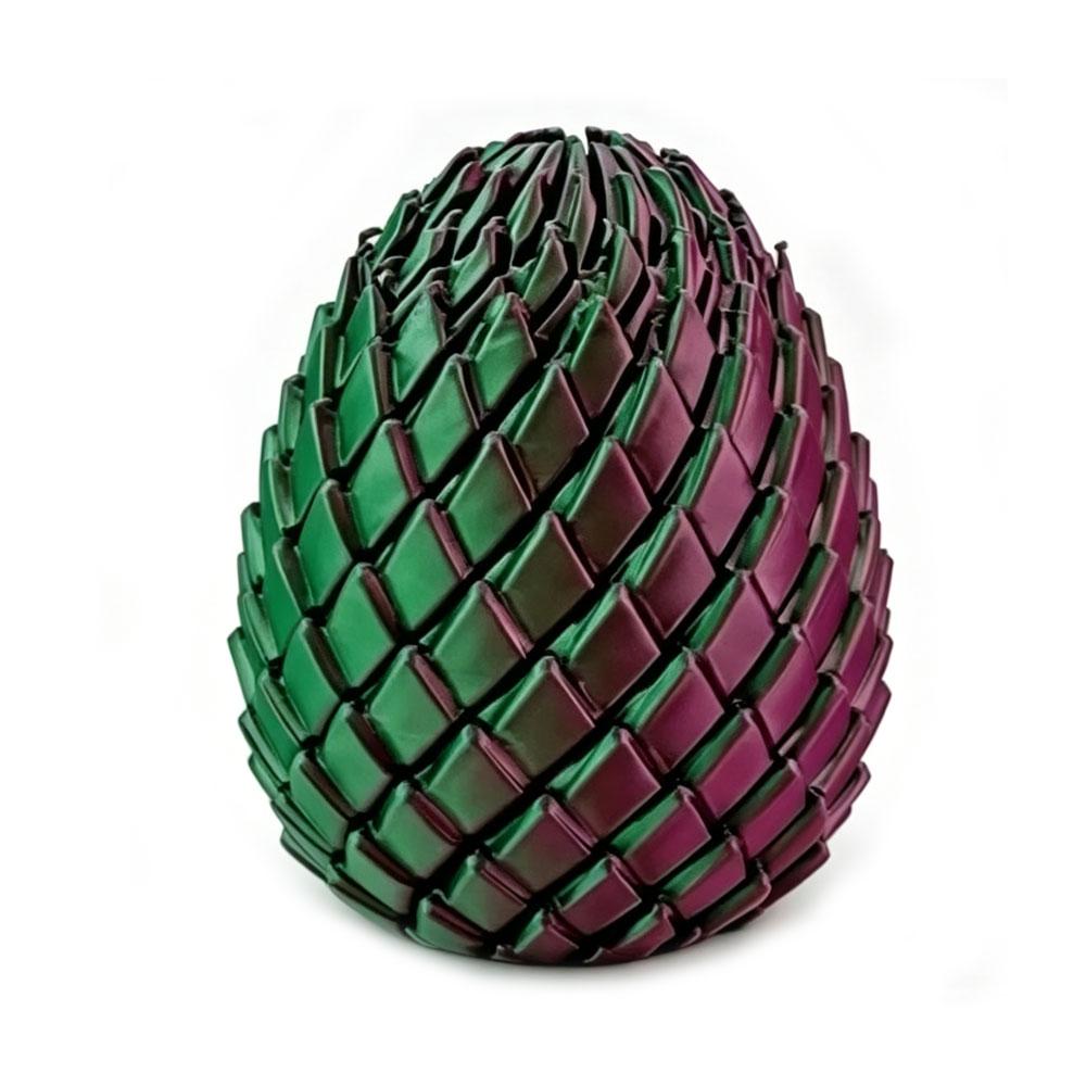 3D Baskı Ejderha Yumurtası Stres Giderici Model, Deforme Olabilen Bükülebilir Yumurta, Yaratıcı Stres Giderici Gadget Masa Süsü