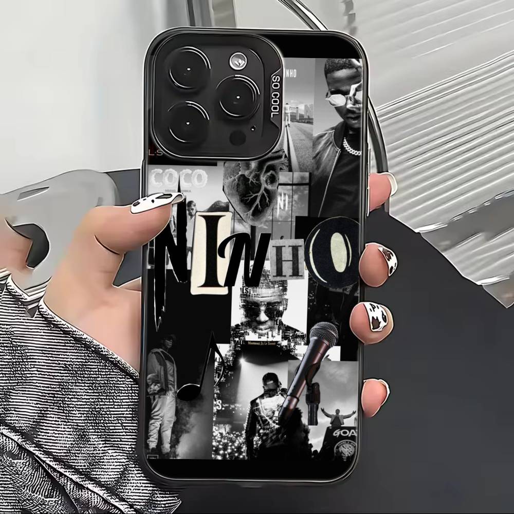Rapper N-Ninho Cool Phone Case For iPhone 17,16,15,14,13,12,11 Plus,Pro Max,XS,Colorful Silver Black Cover