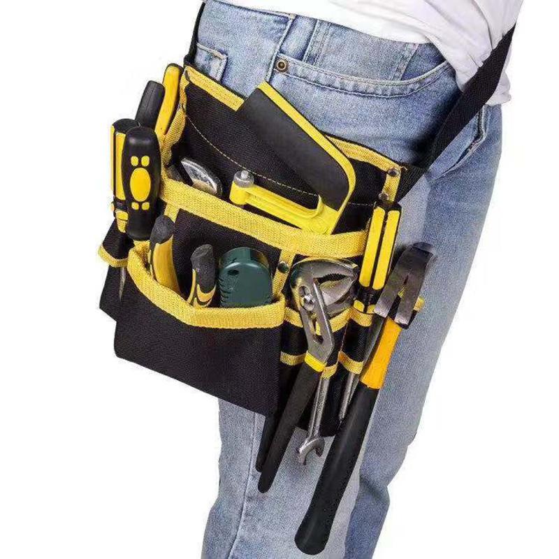 Multi-functional Electrician Tools Bag Waist Pouch Belt Storage Holder Organizer Oxford Cloth