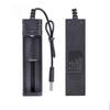 1 Slot for 18650 Battery Charger Support Short Circuit Protection LED Indicator Battery Charging Holder Rechargeable