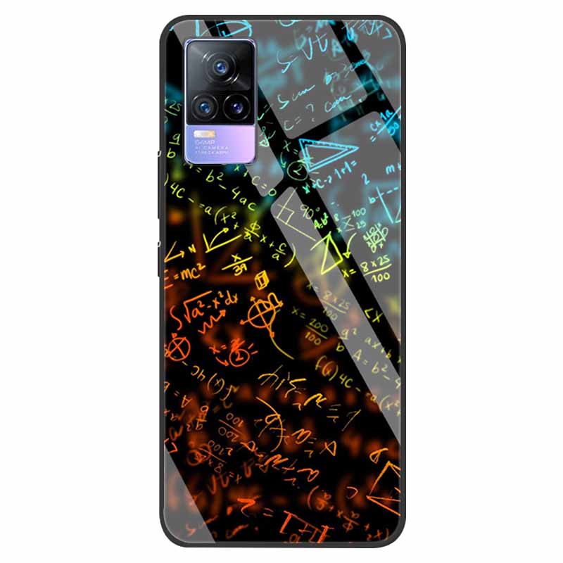 For VivoV21 5G Tempered Glass Case for Vivo V21 5G Soft Bumper Hard Funda For Vivo X60 Pro Global Phone Case X60 5G 2021 Cover