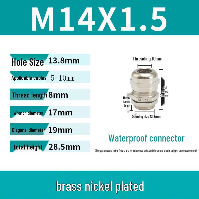 

304 Stainless Steel Waterproof Cable Gland