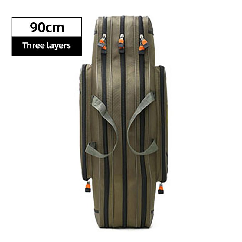 Fishing Bag 80cm90cm1 Meter 1.2 Two-layer Three-layer Four-layer Large-capacity Fishing Gear Bag, Sea Rod Bag, Fishing Rod Bag, Big Belly Bag