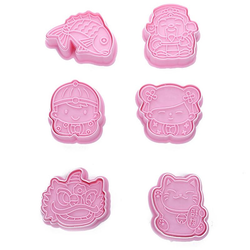1Set Christmas Cake Molds Christmas Tree Cookie Molds Gingerbread Christmas Tree Decorating Tools Gifts DIY Baking Cookie Molds