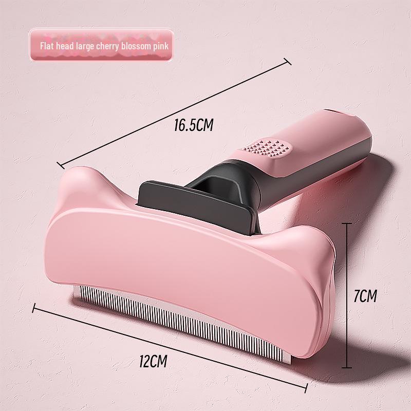 Pet Grooming Comb for Cats & Dogs: Thinning & Loose Hair Remover, Teddy Dog Hair Cleaning Tool.
