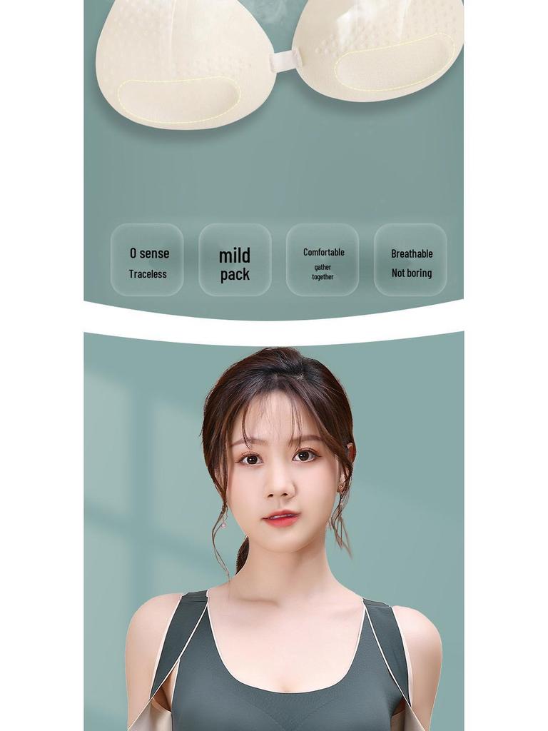 Shockproof Seamless Sports Bra: Adjustable, Beautiful Back, Front Buckle Design for Women's Fitness and Yoga.