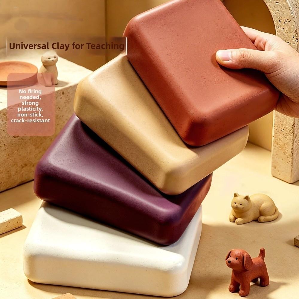 1180-1280 Grad Brennen Keramikton 500g pro Beutel DIY Ton Freier Töpferton Manuelle Skulptur