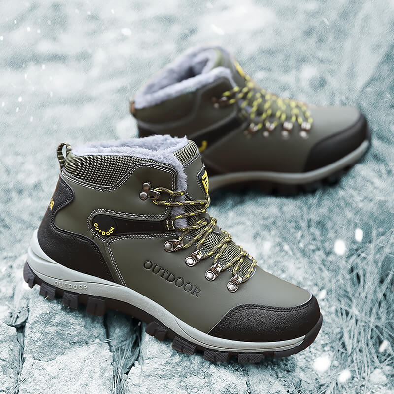 39-46 Autumn and Winter Men's Large Size High-top High-top Exterior Waterproof Climbing Snow Boots