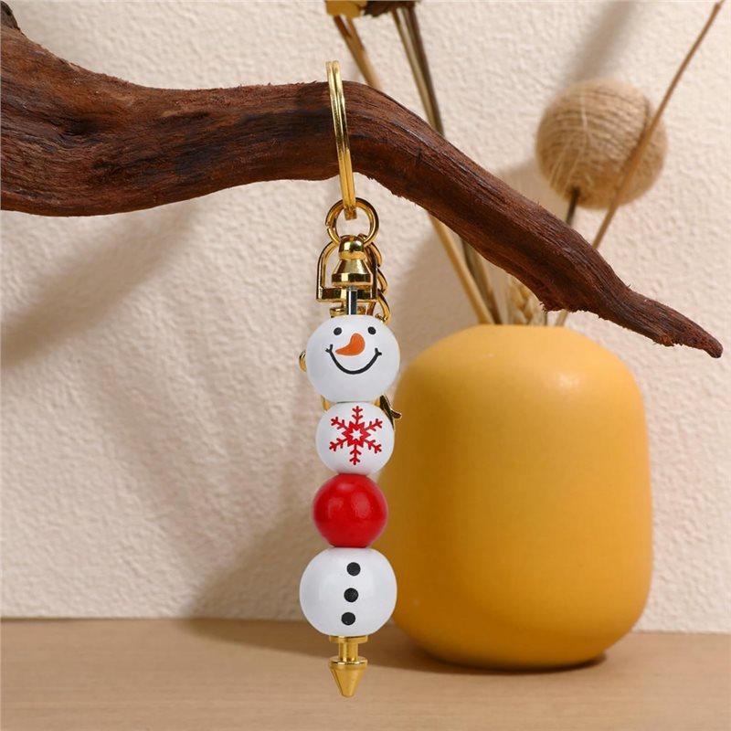 2025 Trend Beaded Items For DIY Crafts Keychain Making Kit 24Pcs Beadable Keychain Bars Blank Keychains For Jewelry Making