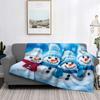 Home Decoration Plush Throw Sofa Blanket Bedspread Bed Fluffy Soft Blankets Decor Plaid Modern Halloween Merry Christmas Winter