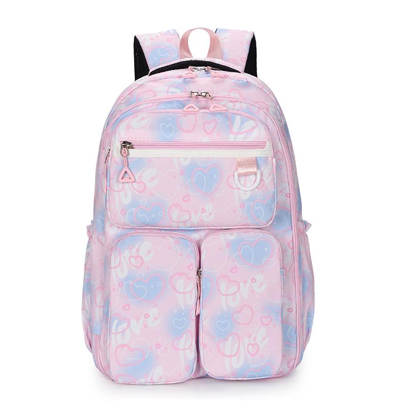 School bag, refrigerator-type door opening, student school bag, women's lightweight and large-capacity burden reduction, dream backpack