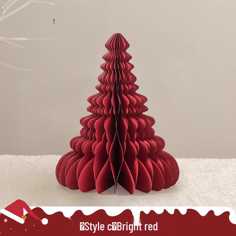 

Миниатюрные рождественские украшения ручной работы - Бумажное складывание, декор в стиле «красный интернет» 20cm