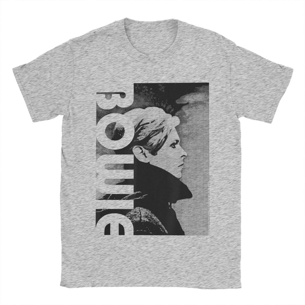 Mens TShirts Davids Cool Bowied Casual 100 Cotton Tee Shirt Short Sleeve  T Shirts O Neck Clothing Gift Idea