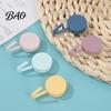 Kitchen Organizer Accessories 10PCS Adhesive Hooks, Decorative Multi-colored Plastic Wall Hangers, No Cabinet Door Hangers Drilling Required Colorful