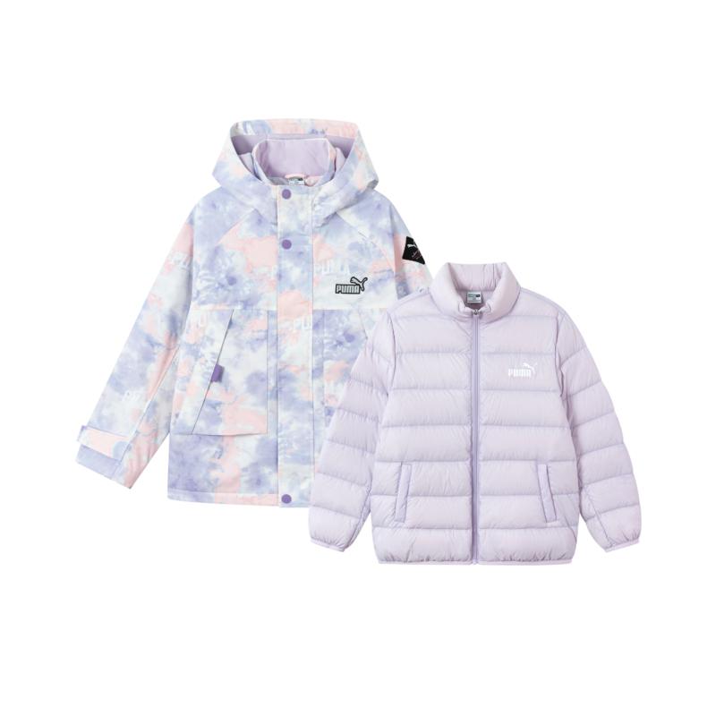 PUMA Windbreaker Jacket 2 Piece Set Kids 353425107205-00370 110