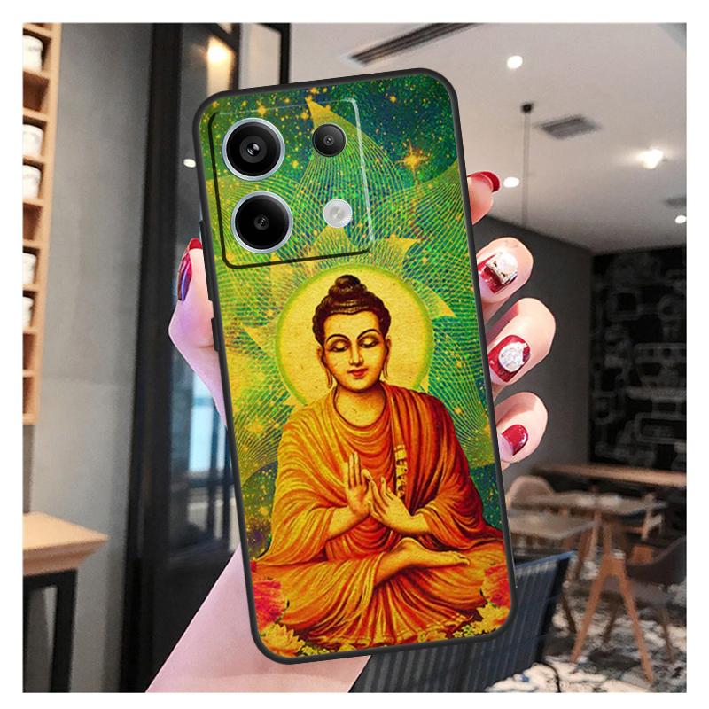 Shakyamuni Buddha Case For Xiaomi Redmi Note 11 9 10 12 13 Pro Plus 12S 11S 10S 9S Redmi 12 10C 12C 13C Cover