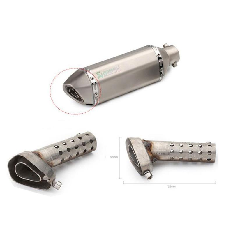 Uniwersalny przedni środkowy katalizator DB Killer do tłumika wydechowego motocykla Tłumik Noise Sound Eliminator