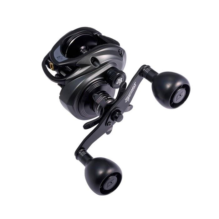 Abu Garcia Beast LP Beast 300 Left-Hand Bait Reel, Black