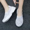 Summer Moccasin Pink Beach Walking Shoes Women Multicolor Casual Weave Slip on Braided Elevator Sneakers Plus Size