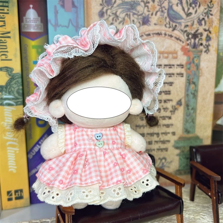 Raincoat Doll Clothes For 10Cm Cotton Dolls Sweater Dress Outfits For Plush Doll Toy Sets Accessories Idol Doll Dress Up Toy Sets