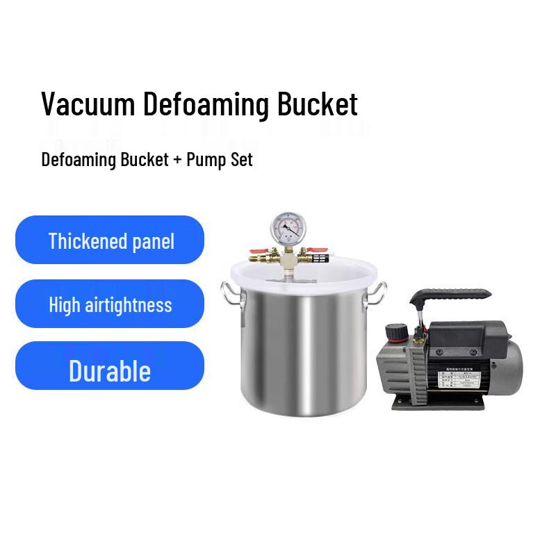 Laboratory Vacuum Degassing Chamber & Pump Kit