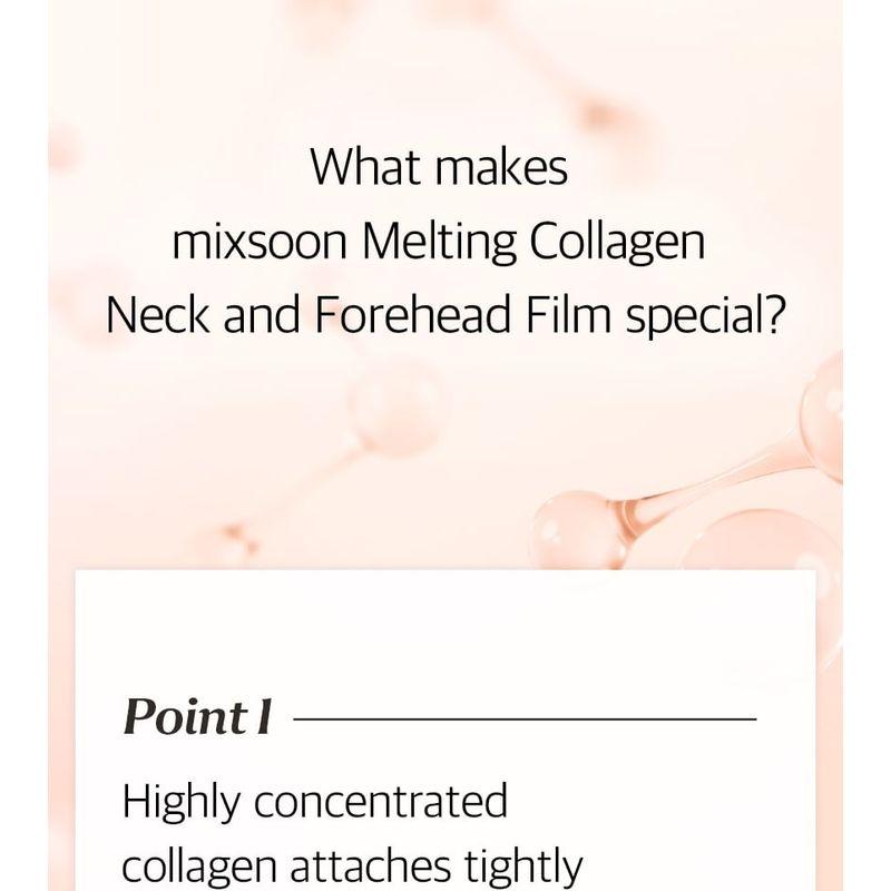 mixsoon Melting Collagen Neck & Forehead Film