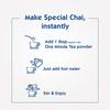 Society One Minute Tea Kardamom Geschmack 500g Packung 1 Geschmack Instant Milchtee Glas