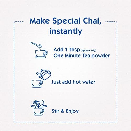 Society One Minute Tea Kardamom Geschmack 500g Packung 1 Geschmack Instant Milchtee Glas