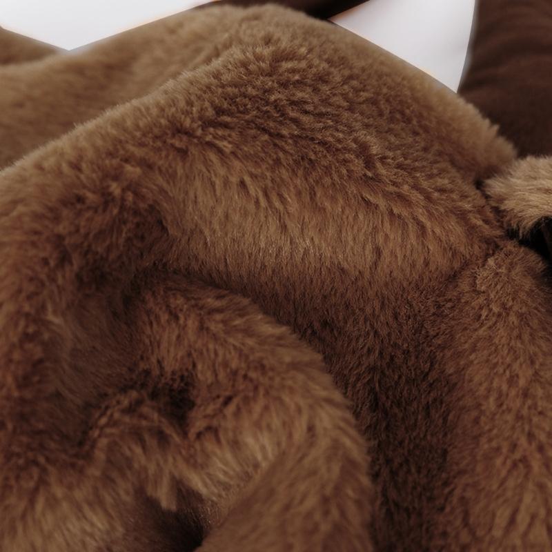 Plush Animal Hat Winter Warm Beanie with Long Ear Flaps Cute Elk with Moving Ears Christmas Gift for Teens Boys Girls