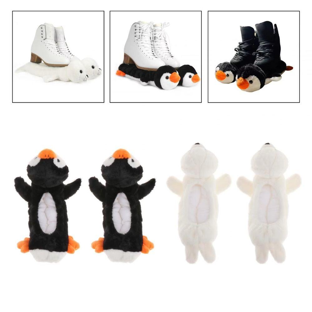 Anti-Scratch Ice Skate Covers Cute Animal Figure Skating Guards Hockey Skate Covers Children Adult