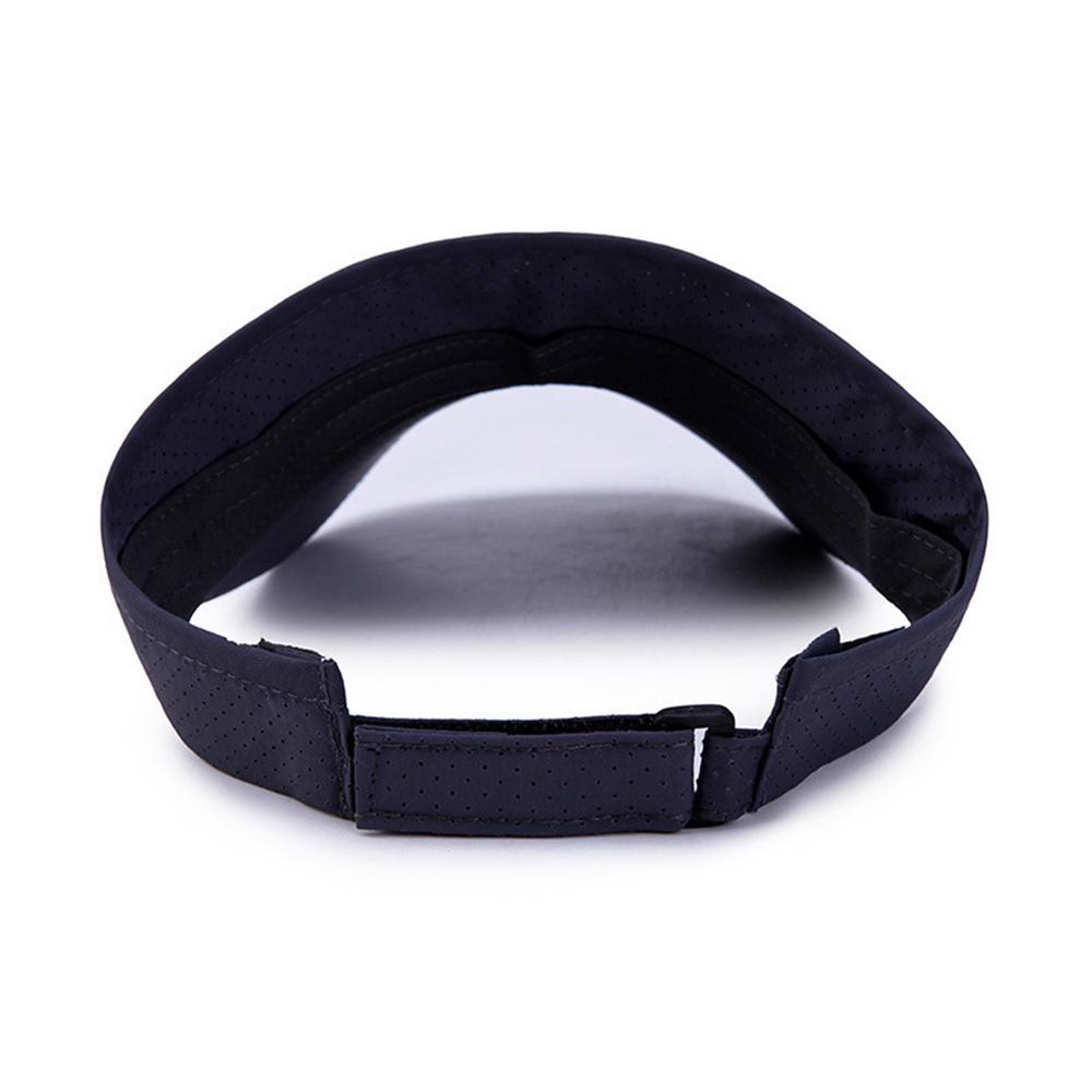 Fashion Breathable Air Sun Hat Quick-dry Visor UV Protection Caps Adult Adjustable Solid Beach Tennis Golf Running Sunscreen Cap